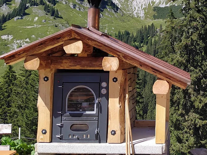 Dettaglio interno forno da incasso Clementi Master