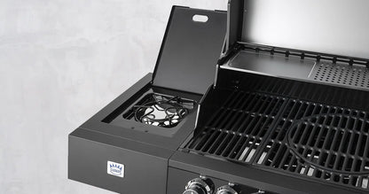 Dettaglio barbecue a gas Clementi Aria 2