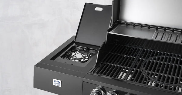 Dettaglio barbecue a gas Clementi Aria 2