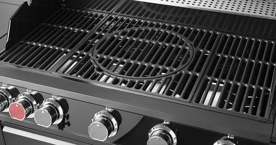Dettaglio barbecue a gas Clementi Aria 5