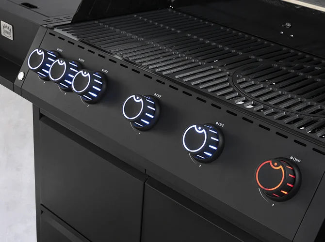 Dettaglio barbecue a gas Clementi Terra 1