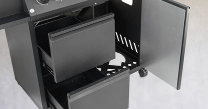 Dettaglio barbecue a gas Clementi Terra 2