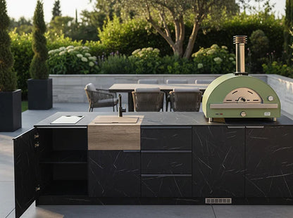 Dettaglio cucina outdoor Clementi Materika 1