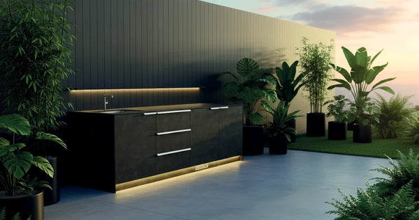 Dettaglio cucina outdoor Clementi Materika 2