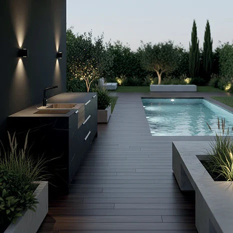 Dettaglio cucina outdoor Clementi Materika 3