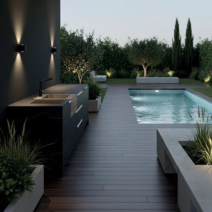 Dettaglio cucina outdoor Clementi Materika 3