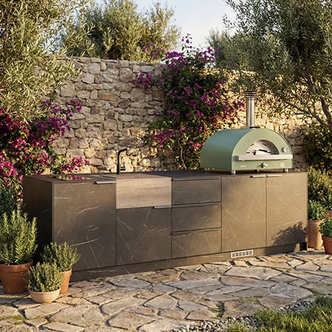 Dettaglio cucina outdoor Clementi Materika 7
