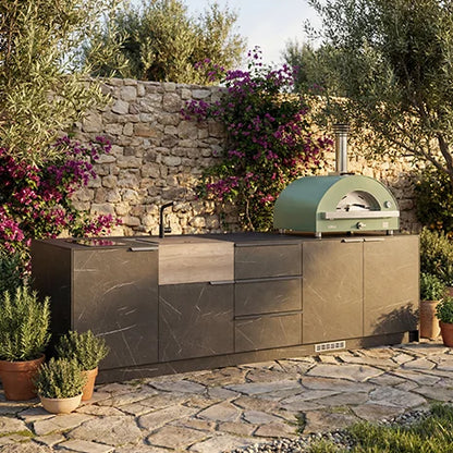 Dettaglio cucina outdoor Clementi Materika 7