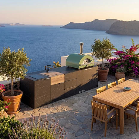 Dettaglio cucina outdoor Clementi Materika 8