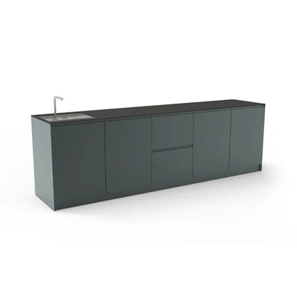 Cucina outdoor Clementi Structura colore Dark Grey RAL 7044