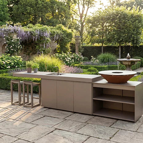 Dettaglio cucina outdoor Clementi Structura 8