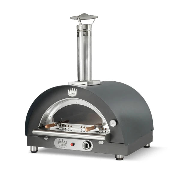 Forno Clementi Pulcinella a gas colore Antracite