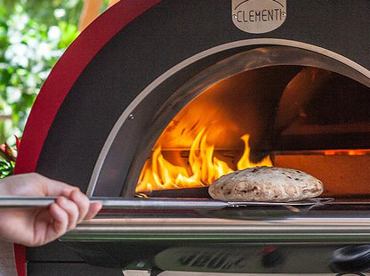 Dettaglio del forno Clementi Pulcinella a gas