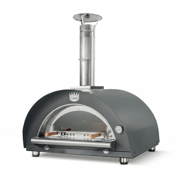 Forno Clementi Pulcinella a legna colore Antracite