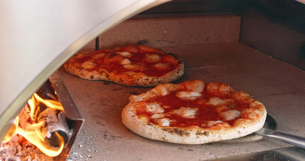 Particolare del forno Clementi Pulcinella a legna