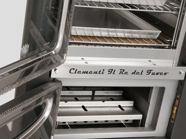 Dettaglio tecnico forno da incasso Clementi Smile