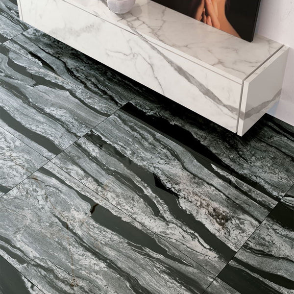 # COPACABANA EMPEROR - LA FABBRICA AVA venature di colore grigio e baige dall'effetto visivo sorprendente