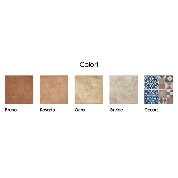 # COTTO DEL CASALE - LA FABBRICA AVA piastrelle effetto cotto ceramico per pavimenti rustico-eleganti