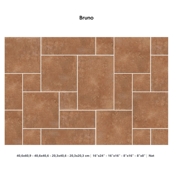 # COTTO DEL CASALE - LA FABBRICA AVA piastrelle effetto cotto ceramico per pavimenti rustico-eleganti