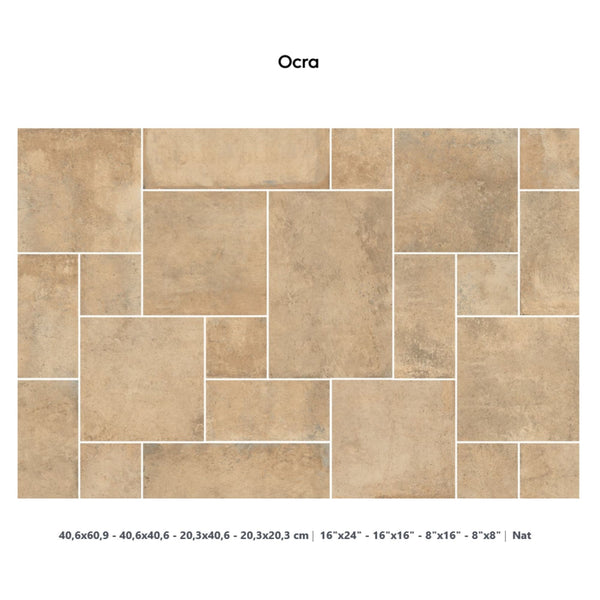 # COTTO DEL CASALE - LA FABBRICA AVA piastrelle effetto cotto ceramico per pavimenti rustico-eleganti