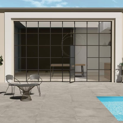 DORSET SAVOIA ITALIA Piastrelle in gres porcellanato effetto cemento per pavimenti e rivestimenti d’interni ed esterni