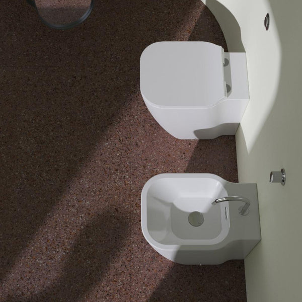 DOMUSFALERII F50 SPECIAL BIDET A TERRA in ceramica per bagno