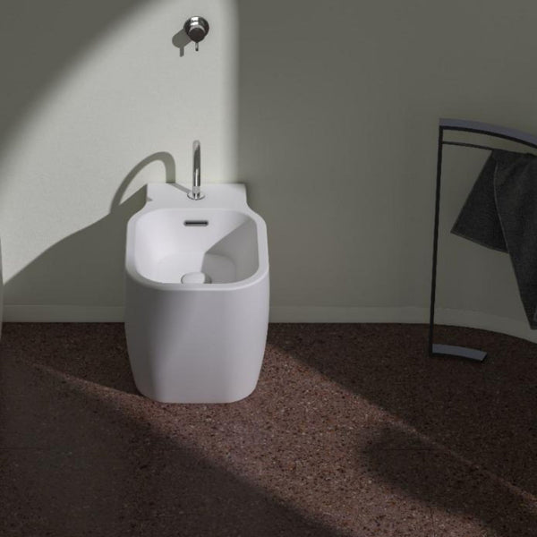 DOMUSFALERII F50 SPECIAL BIDET A TERRA in ceramica per bagno