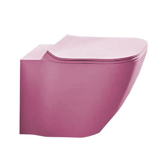 DOMUSFALERII F50 SPECIAL VASO SOSPESO PINK sanitari wc in ceramica