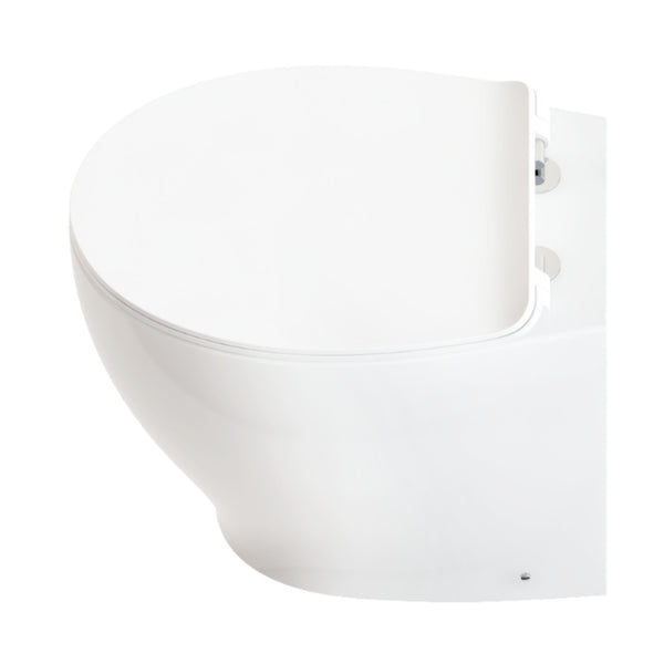 DOMUSFALERII GRAN MASCALZONE VASO BIANCO A TERRA water wc sanitari in ceramica