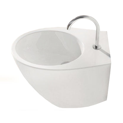 DOMUSFALERII MASCALZONE BIDET SOSPESO bianco sanitari in ceramica per bagno