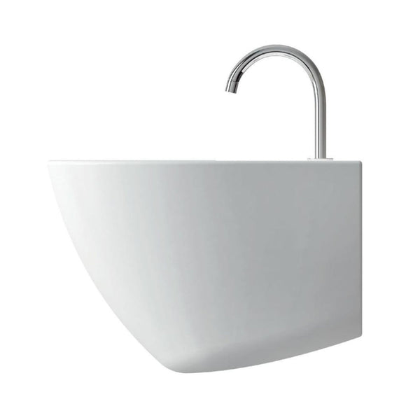 DOMUSFALERII MASCALZONE VASO SOSPESO bianco wc water in ceramica per bagno