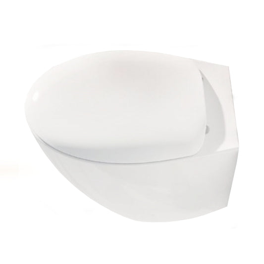 DOMUSFALERII MASCALZONE VASO SOSPESO bianco wc water in ceramica per bagno