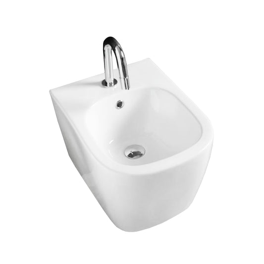 DOMUSFALERII QUADRA BIDET SOSPESO BIANCO sanitari in ceramica per bagno