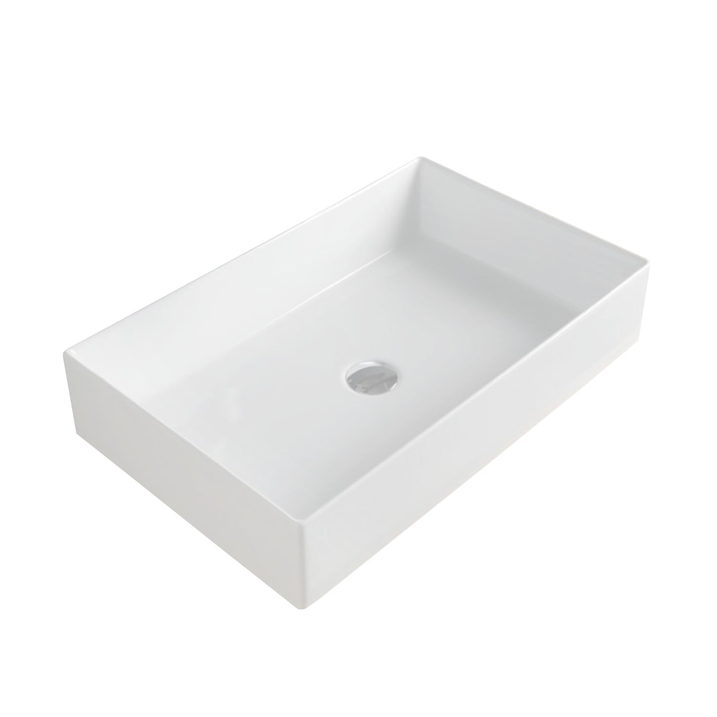 DOMUSFALERII QUADRA LAVABO RETTANGOLARE 60x38cm sanitari lavandino in ceramica