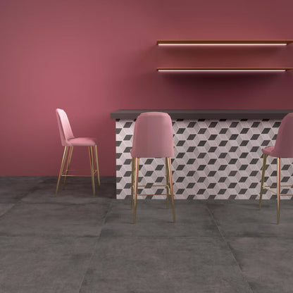 DORSET SAVOIA ITALIA Piastrelle in gres porcellanato effetto cemento per pavimenti e rivestimenti d’interni ed esterni