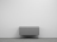 # MOBILE SOSPESO DELFO 113 con PIANO IN CERAMICA RETTANGOLARE - VERSIONE LISCIA - CIELO arredo per bagno