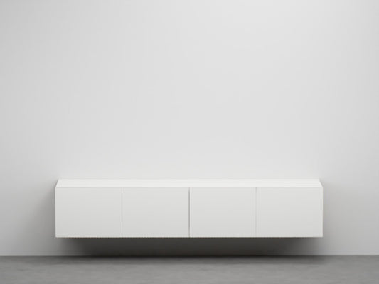 # MOBILE SOSPESO DELFO 226 con PIANO IN CERAMICA RETTANGOLARE - VERSIONE LISCIA - CIELO arredamento per bagno