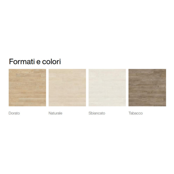 # DIMORE - EMILCERAMICA interpreta l'essenza del rovere in uno stile nuovo e originale