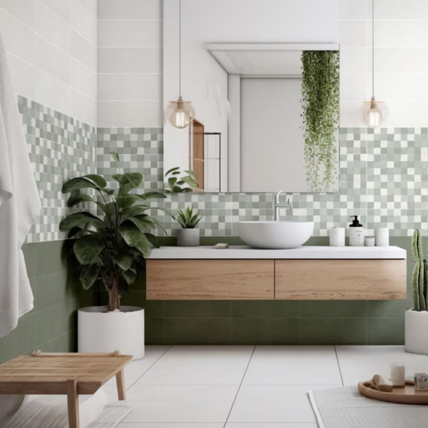 EASY SAVOIA ITALIA rivestimenti in bicottura in pasta bianca colorati e moderni per pareti di bagno e living