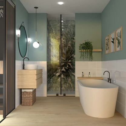 EDEN SAVOIA ITALIA Piastrelle in gres porcellanato effetto legno 20×120 cm per pavimenti e rivestimenti di design