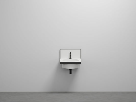 # LAVABO TONDA ELLE - CIELO elegante forma rotonda dal design contemporaneo Made in Italy