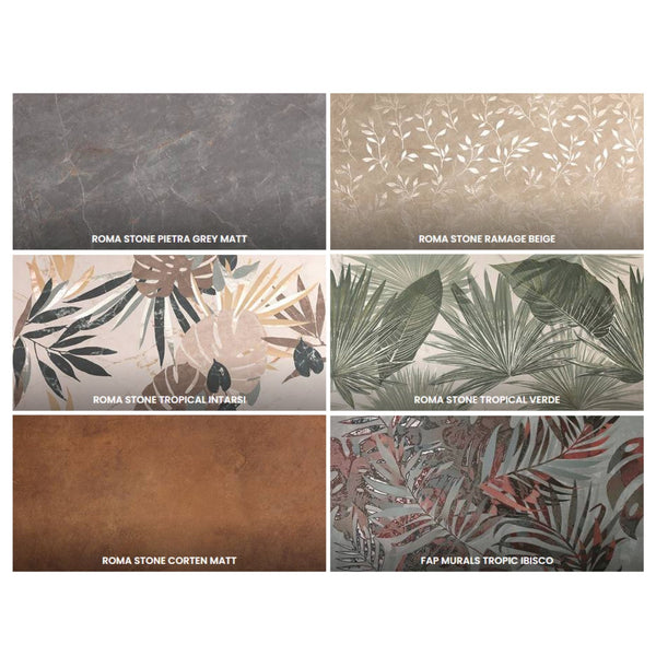 # FAP EXXTRA 80x160 - FAP CERAMICHE wall tiles effetto marmo, pietra e cemento con decori 3d e finiture eleganti