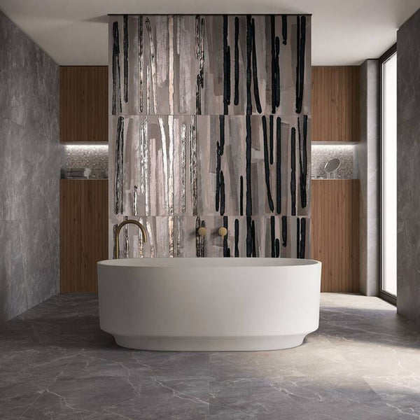 # FAP EXXTRA 80x160 - FAP CERAMICHE wall tiles effetto marmo, pietra e cemento con decori 3d e finiture eleganti