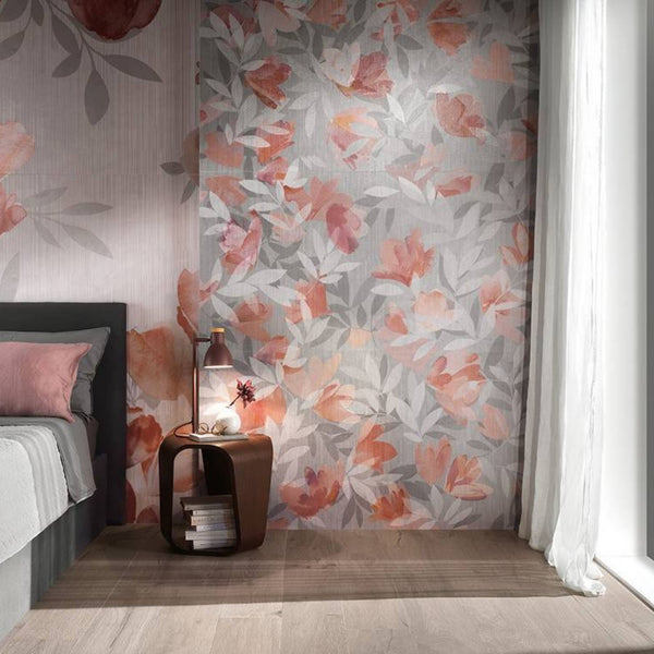 # FAP MURALS - FAP CERAMICHE wall tiles effetto marmo, pietra e cemento con decori 3d e finiture brillanti