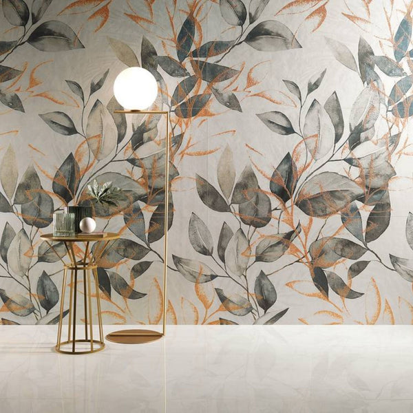 # FAP MURALS - FAP CERAMICHE wall tiles effetto marmo, pietra e cemento con decori 3d e finiture brillanti