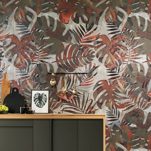 # FAP MURALS - FAP CERAMICHE wall tiles effetto marmo, pietra e cemento con decori 3d e finiture brillanti