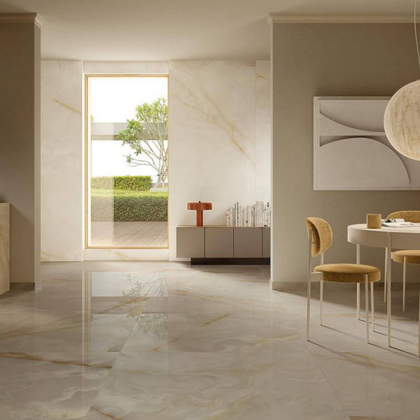 # GEMME - FAP CERAMICHE eleganza e luce in gres porcellanato effetto onice