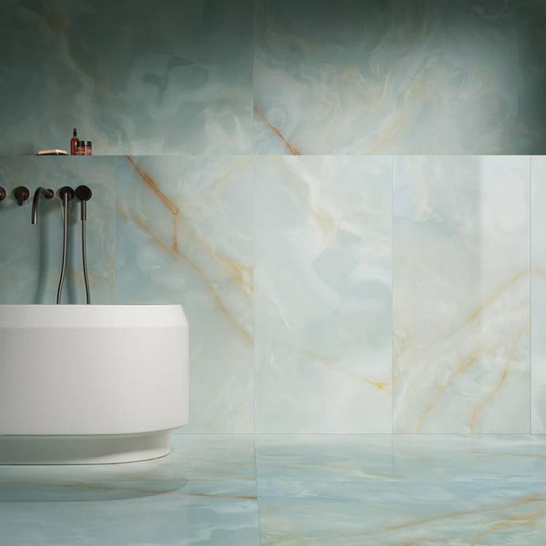 # GEMME - FAP CERAMICHE eleganza e luce in gres porcellanato effetto onice