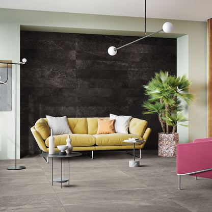 Gres porcellanato PLANETO FONDOVALLE effetto pietra naturale per interni ed esterni superfici materiche e colori contemporanei