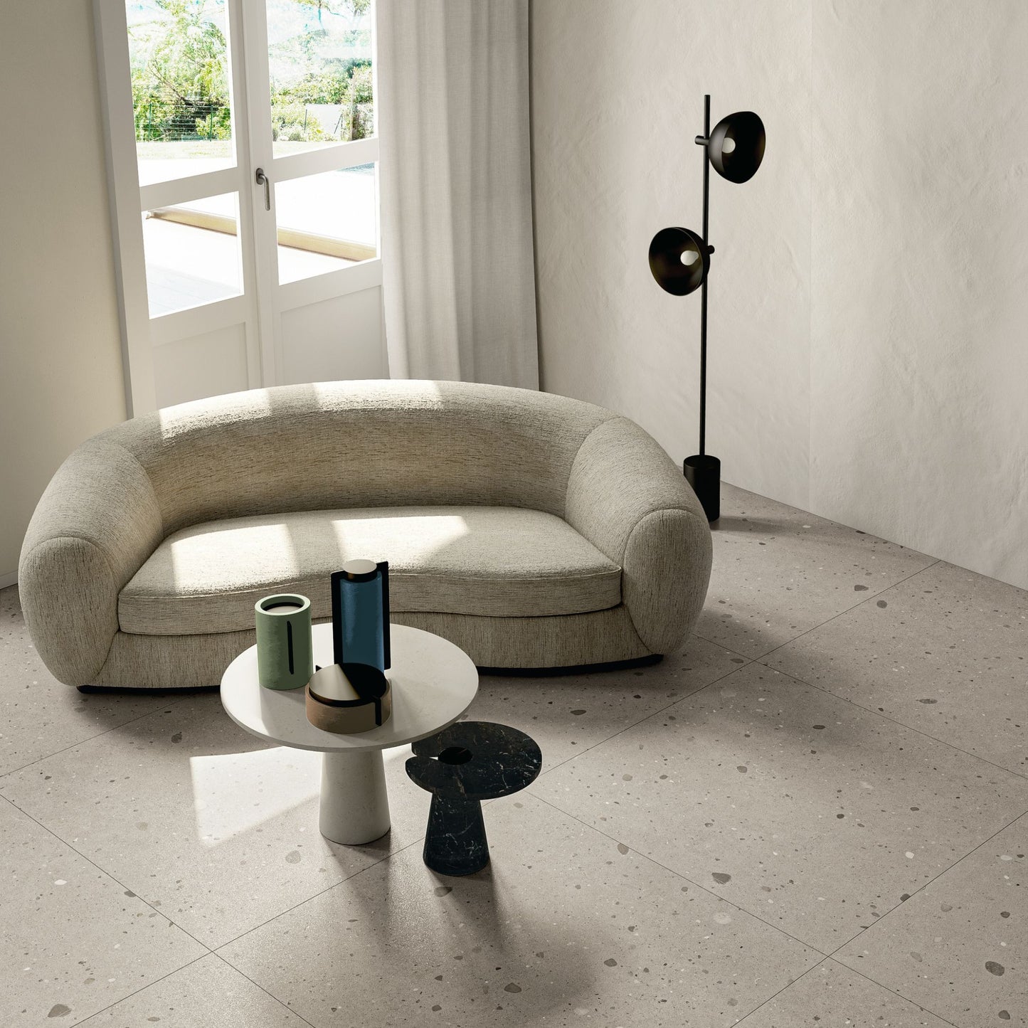 Gres porcellanato KEYNOTE FONDOVALLE per pavimenti interni effetto pietra e materiali naturali, texture materiche, grandi formati